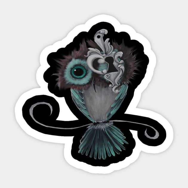 Key hole eye Sticker by Artelies202